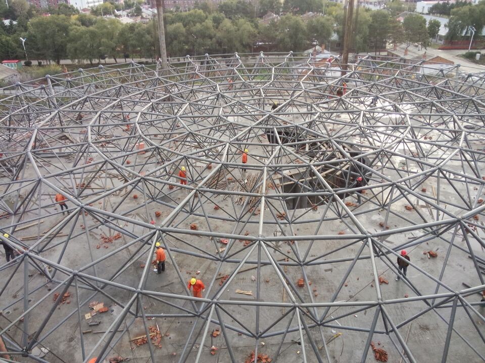 周口全民健身中心网架