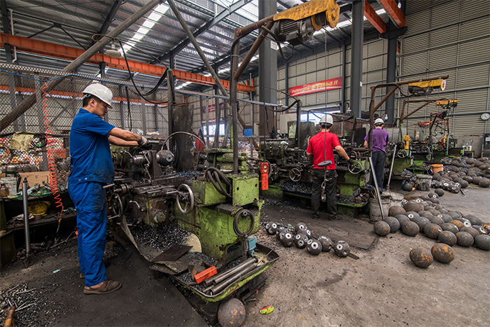 周口网架配件车间